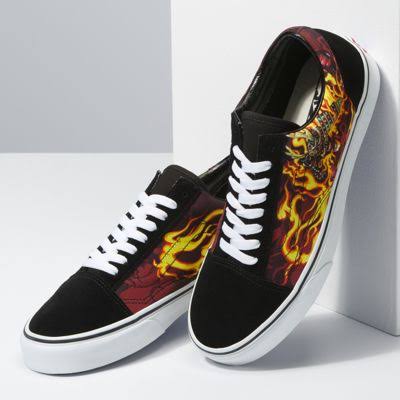Black True White Old Skool Shoes N5480