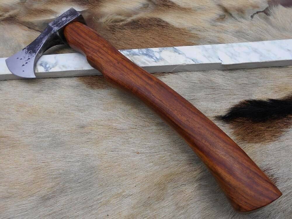 Carbon Steel Voyager Axe with Rose Wood Scale Q20547