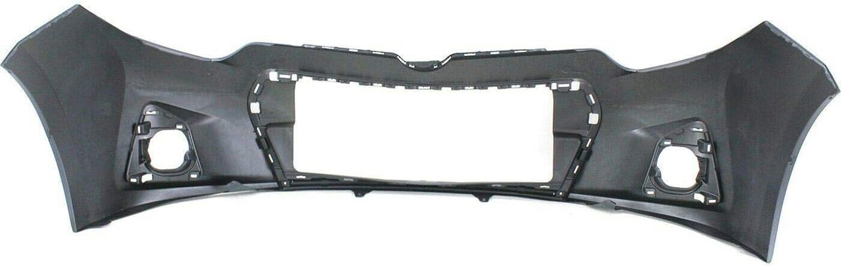 Primed Front Plastic Bumper Cover Fascia with Fog Light Holes for 2014-2016 Toyota Corolla Sedan R366793