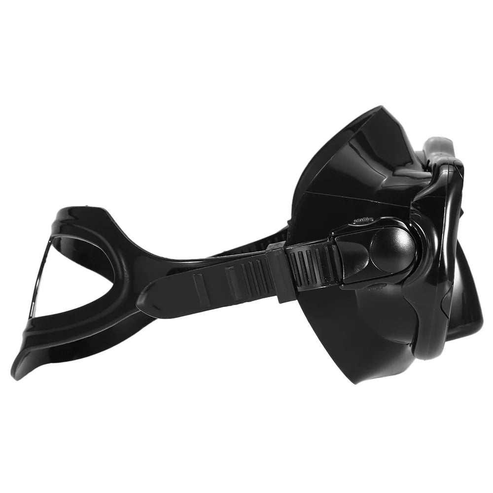 Snorkel Set with Tempered Glass Lens Goggles I16584