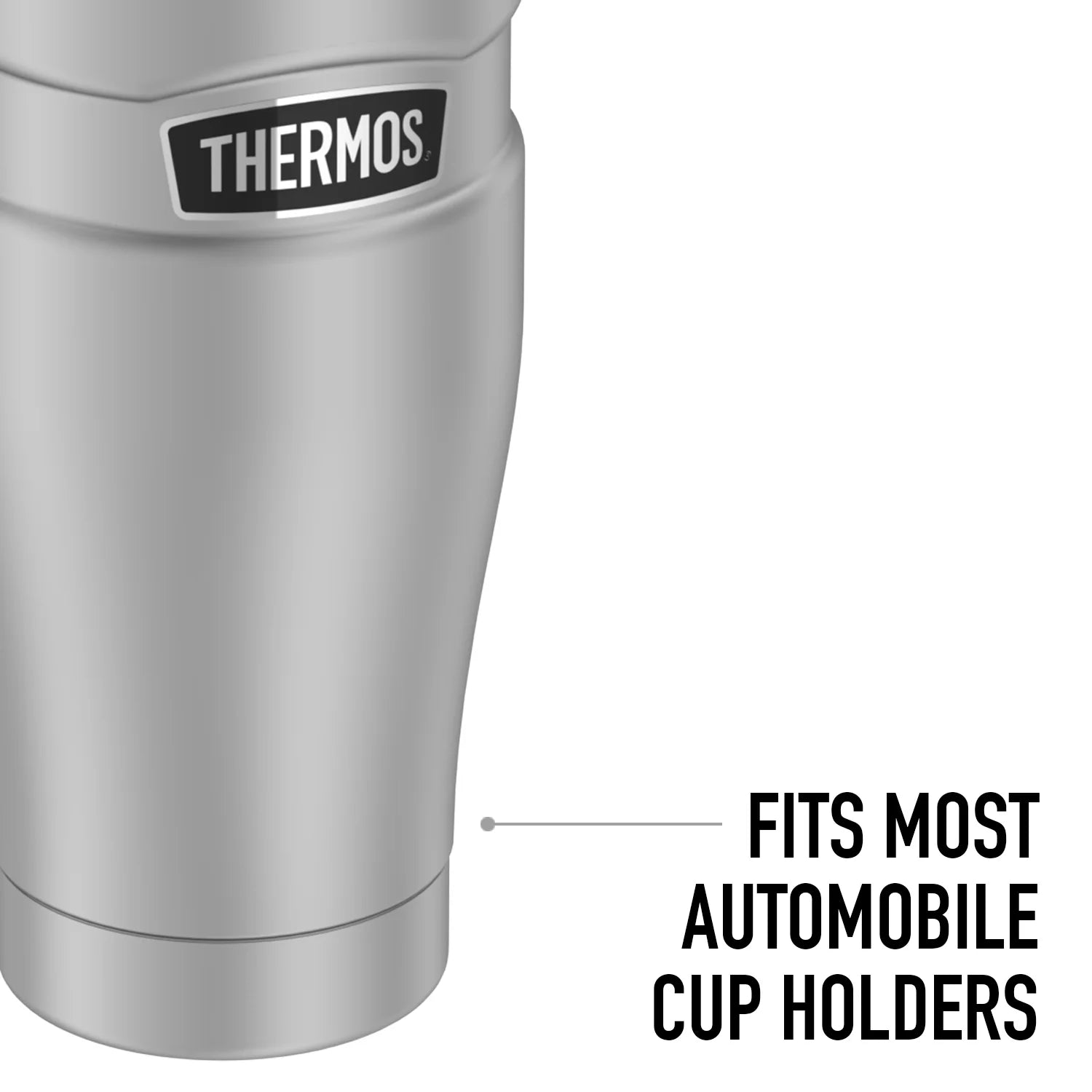 Stainless Steel Travel Tumbler, Vacuum Insulated, 16oz J9883