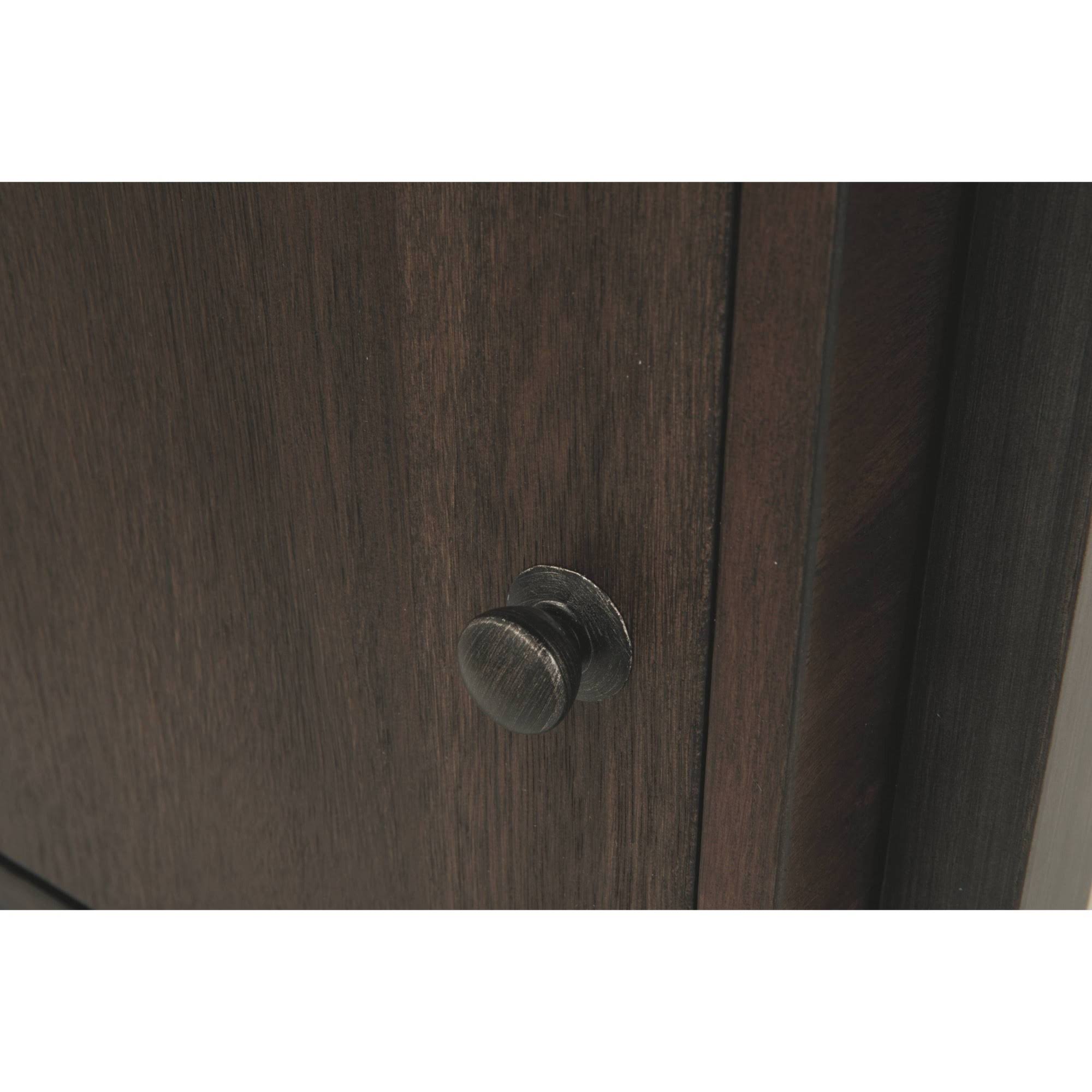 Brown Chair Side End Table N8827