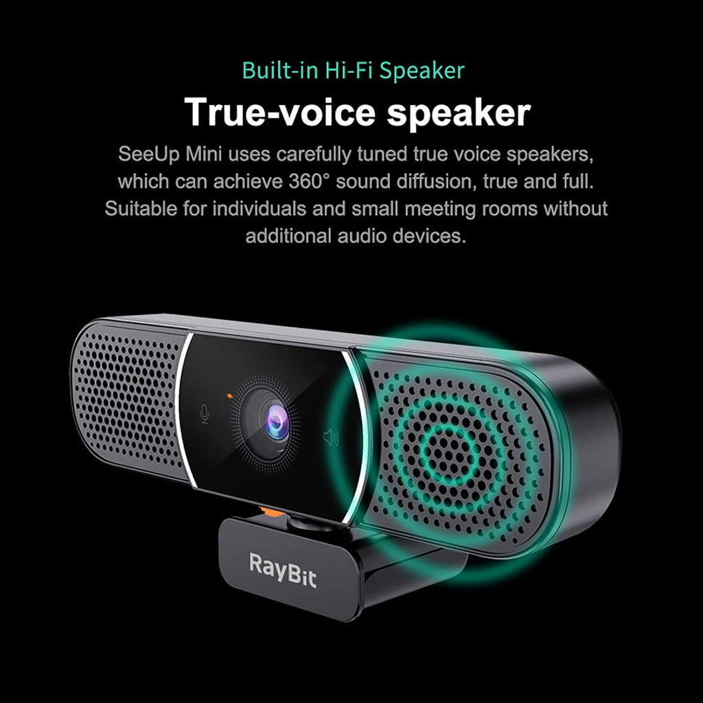 1080p HD Webcam with Microphone and Speaker C142