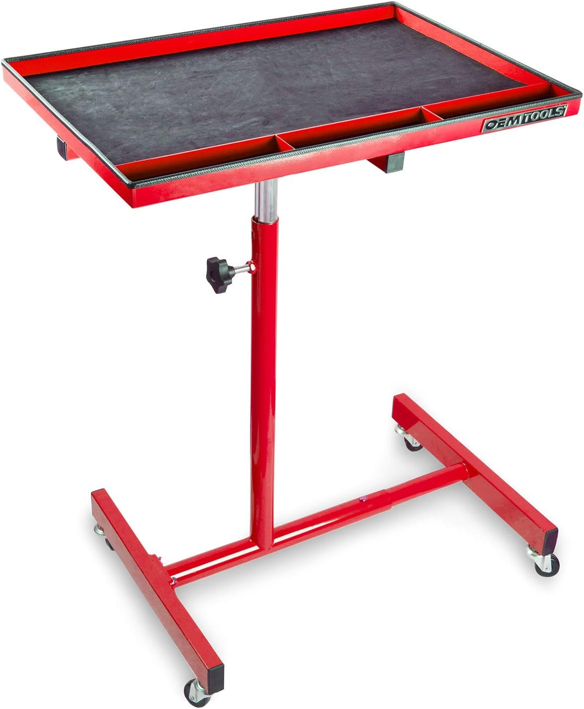 Red Steel Portable Tear Down Tray P714429
