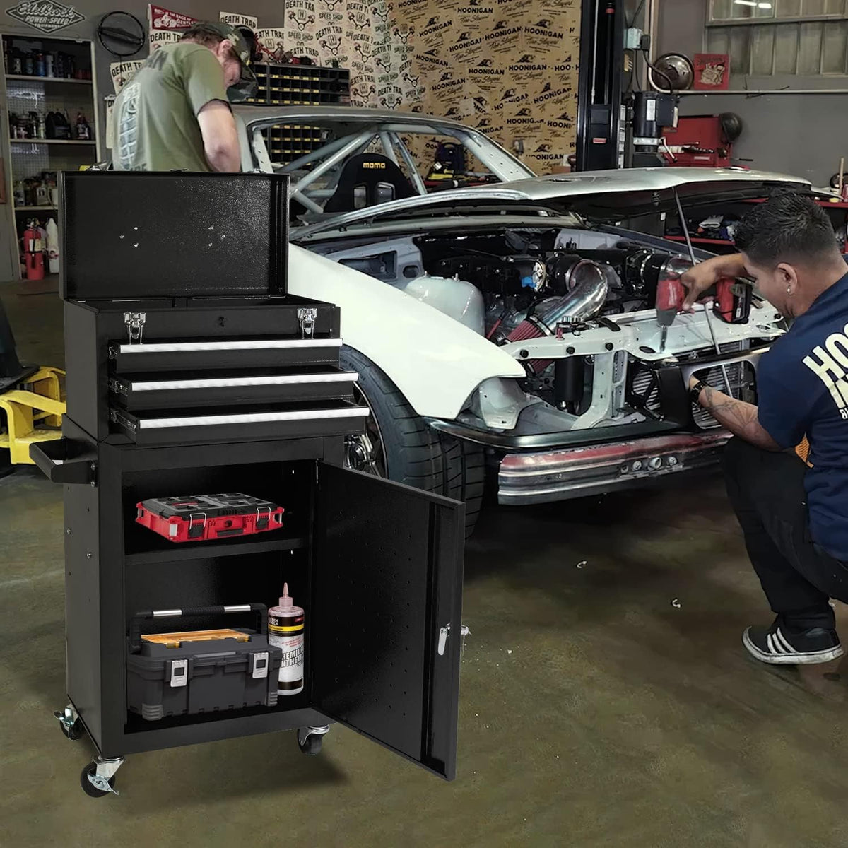 Rolling Tool Chest with Detachable Tool Box G238694