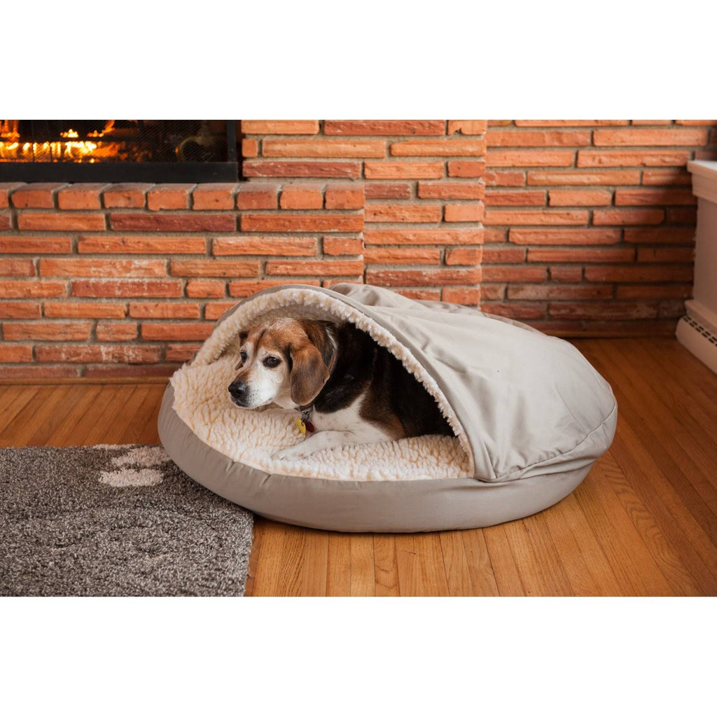 Navy Orthopedic Cozy Cave Pet Bed B5346