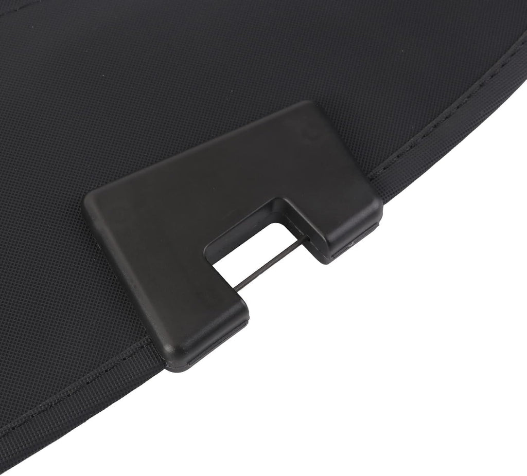 Black Retractable Trunk Shade Y471