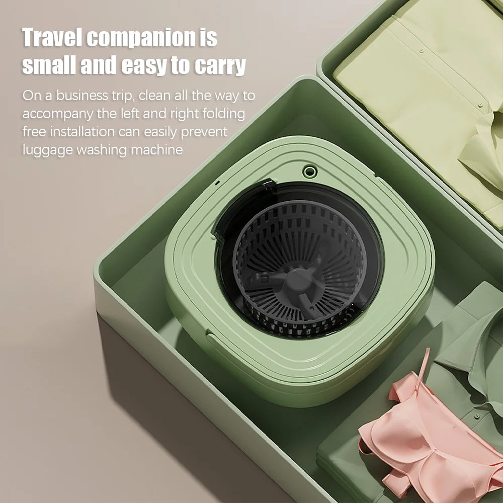 Portable Washing Machine with UV Sterilization Foldable Dryer with Drain Hose P744