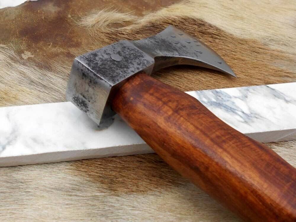 Carbon Steel Voyager Axe with Rose Wood Scale Q20547
