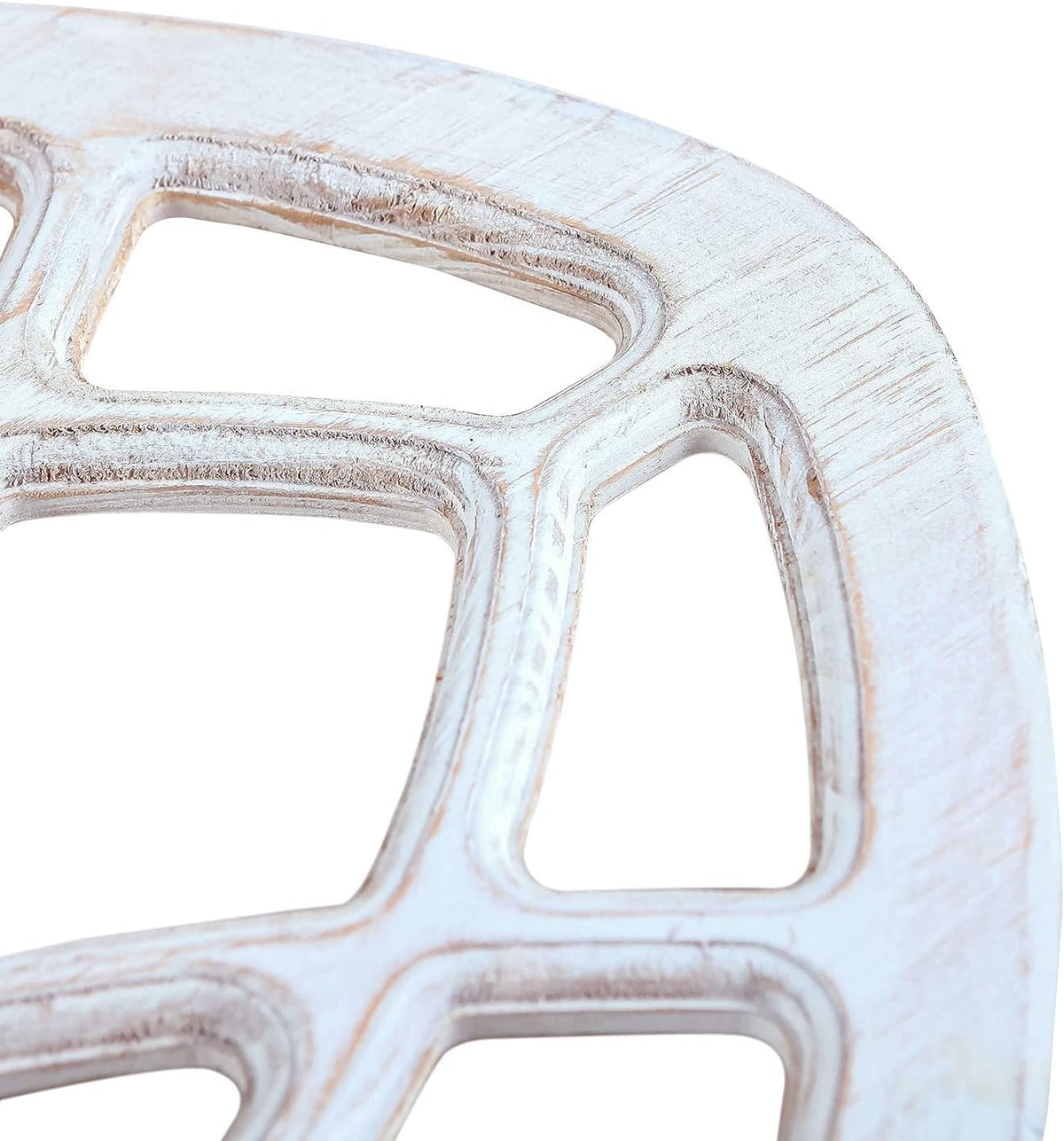 White Arch Wooden Wall Decoration Pack of 2 U245