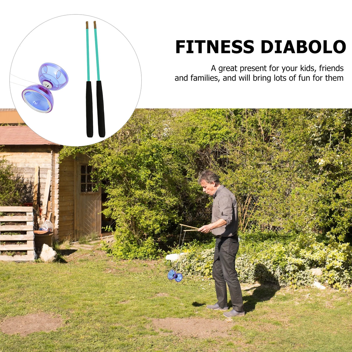 Chinese Yoyo Diabolo Toy R858