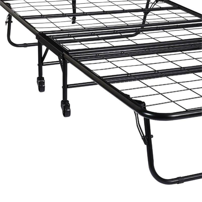 Folding Bed Cot with Foam Mattress D72442