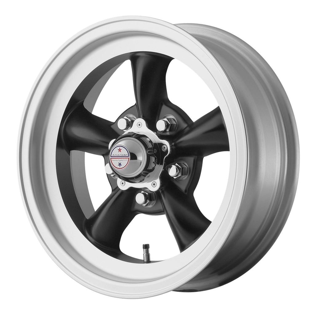 16x8 Black 5x4.75 -12mm Wheel I721