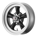 16x8 Black 5x4.75 -12mm Wheel I721