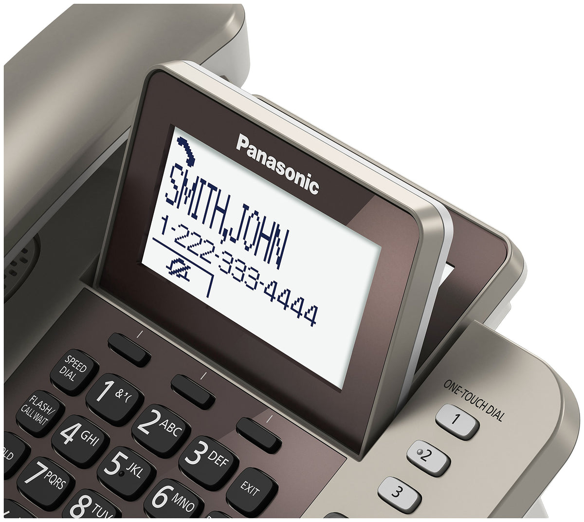 Champagne Gold Corded / Cordless Dect Landline Telephone O78908