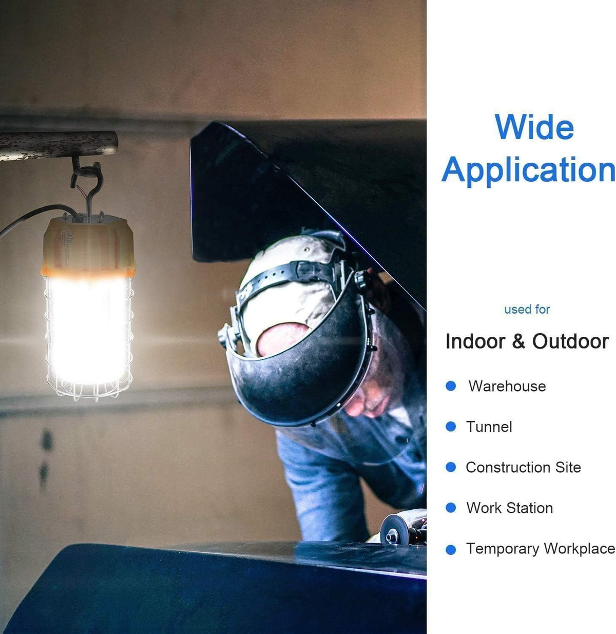 150W LED Portable Work Light 22500LM 5000K with Hook B148