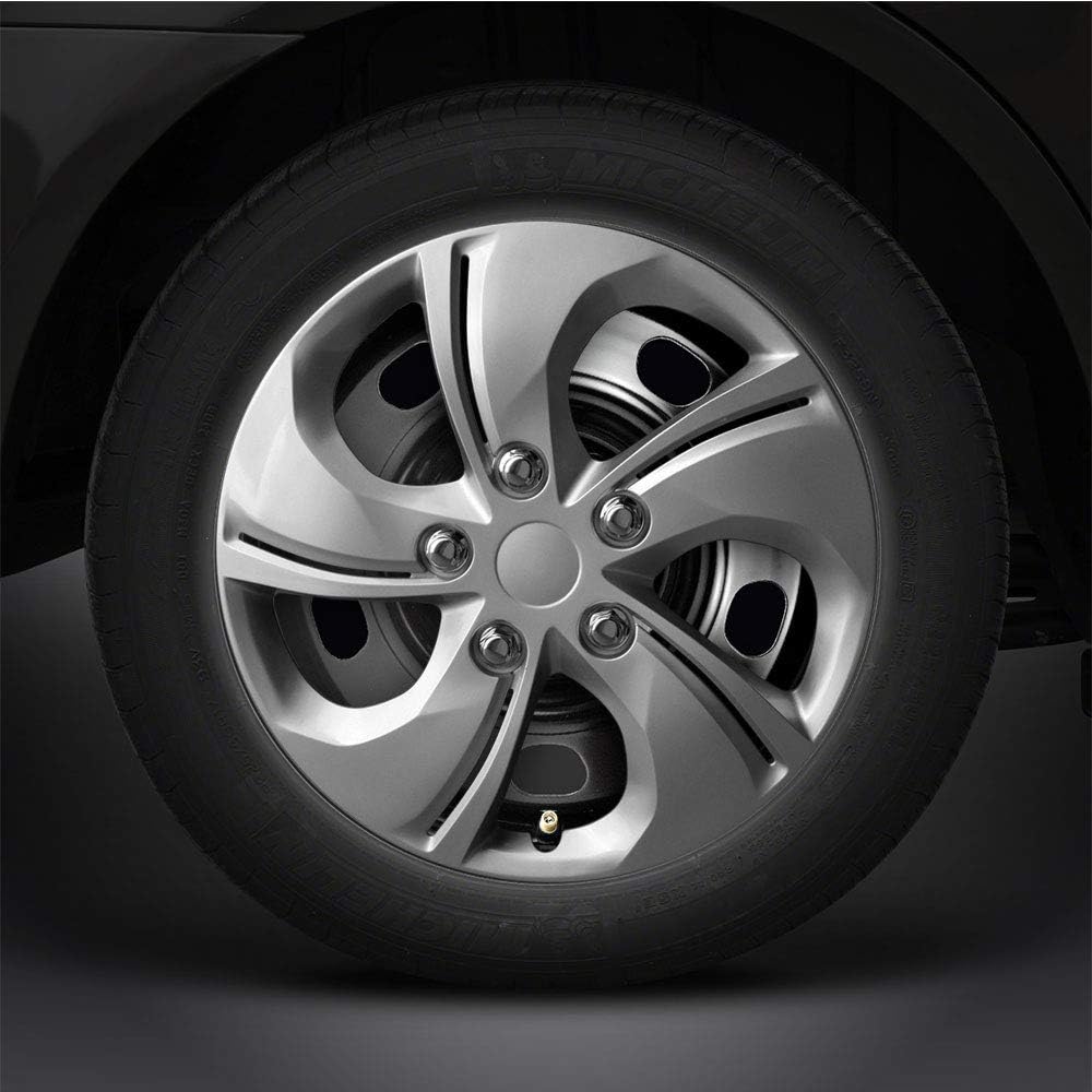 15 Silver Hubcaps Wheel Covers for Steel Wheels (Set of 4) U486