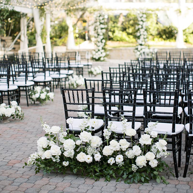 Set of 4 Acrylic Chiavari Chairs I451624