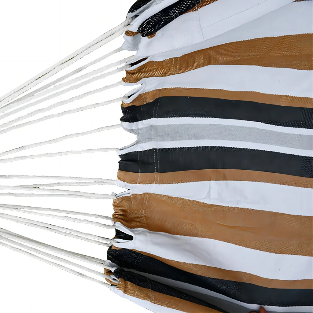 Desert Stripes Cotton Double Hammock with Carrying Bag S418