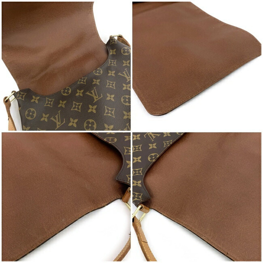 Brown Monogram Shoulder Bag A582