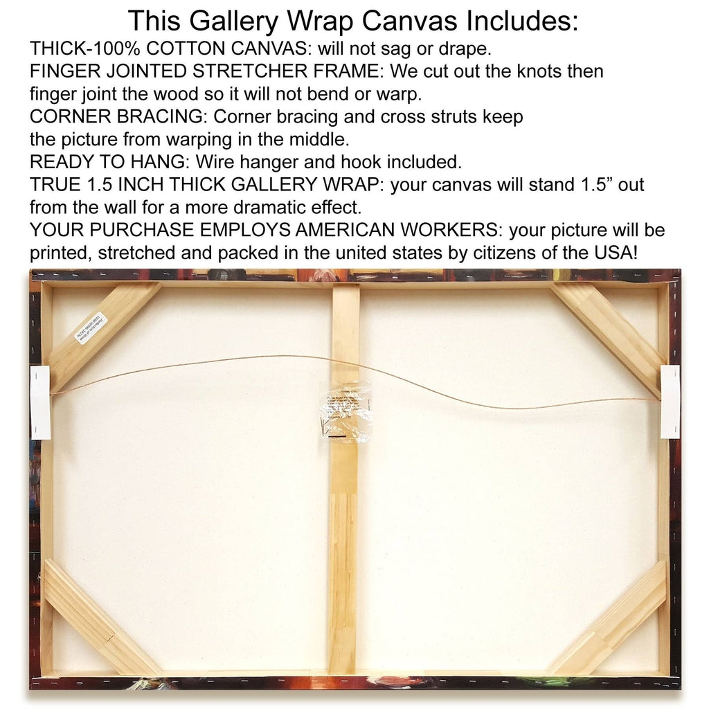 Giclee Print on Gallery Wrap Canvas P3136