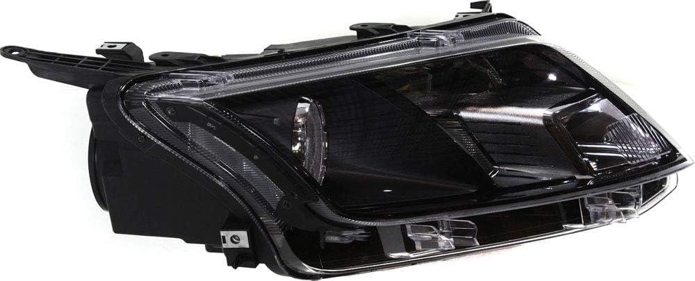Headlight Assembly for 2010-2012 Ford Fusion Halogen Passenger Side E5799