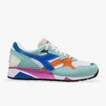 Blue Orange Lilac Trainers T931