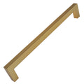 Brass Gold Solid Square Cabinet Bar Pulls (10-Pack) S376224