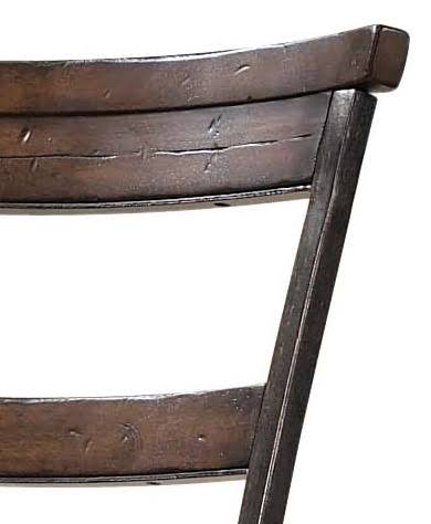 Swivel Ladder Back Bar Stool E58984