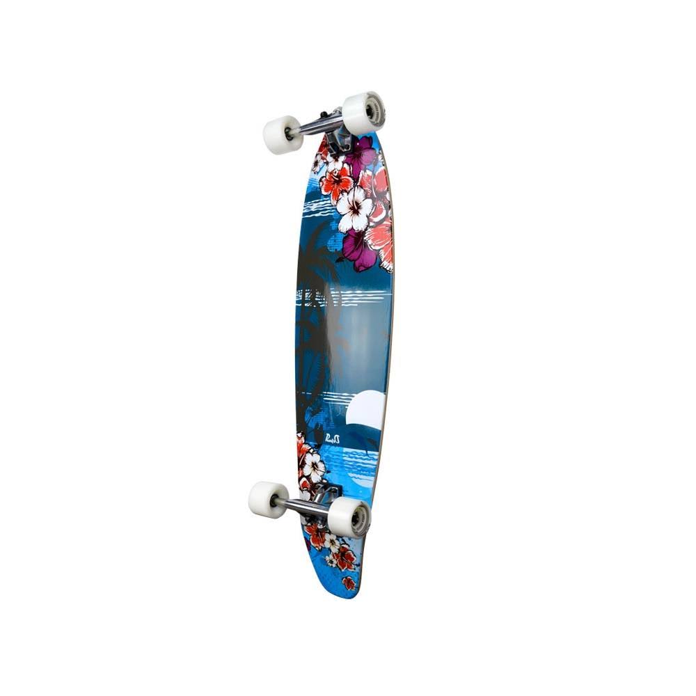Tropical Night Kicktail Longboard Complete S88916
