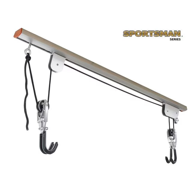 Silver Ceiling Mount Aluminum Bicycle Lift C390512