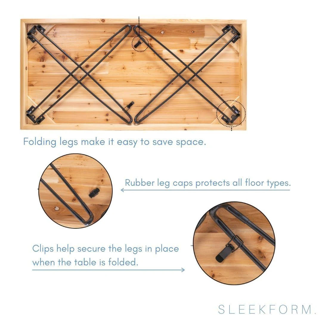 Folding Desk Wood Table I462143