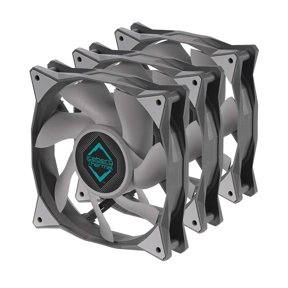 120mm PWM Gray Case Fan 3-Pack A4448