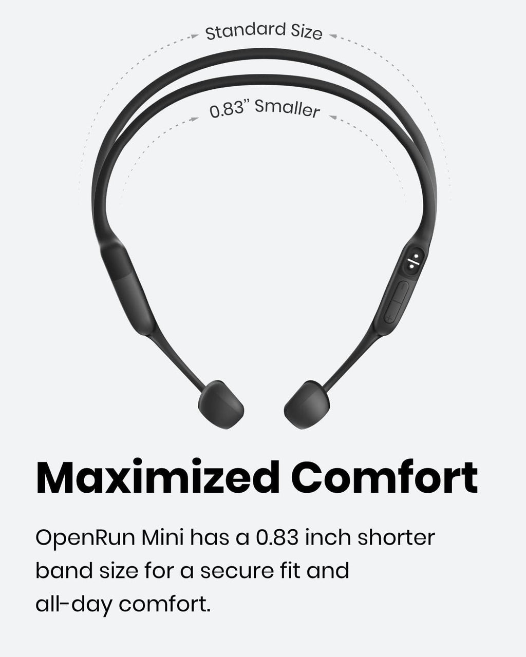 Bone Conduction Open-Ear Bluetooth Sport Headphones with Headband A5002